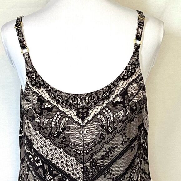 Cabi black and beige lace Monaco Cami Tunic size small- excellent condition - Picture 15 of 16